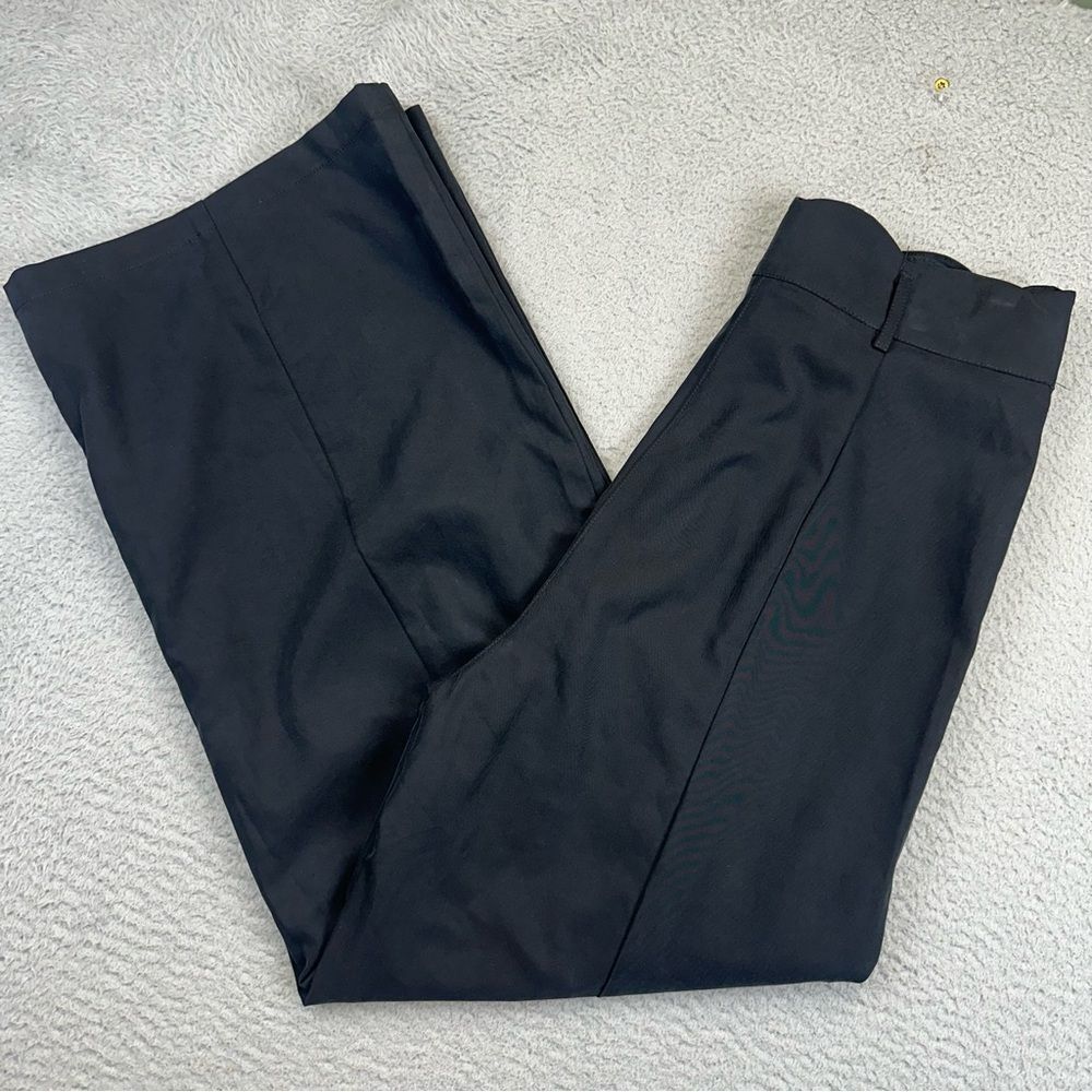 New Vestique Magnolia Pants Womens Large Black Tencel Blend Wide Leg Boutique